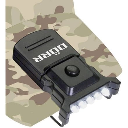 DÖRR CL-5 z klipsem Caplight LED werkt op batterijen 10 lm