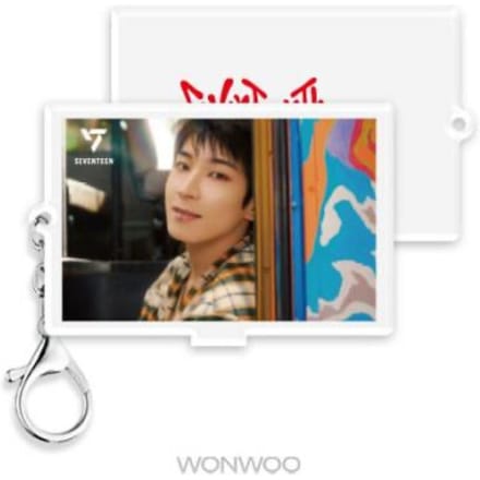 SEVENTEEN 3D Lenticulaire Acryl Sleutelhanger Standaard SEVENTEENTH HEAVEN PM 2 14 Ver black