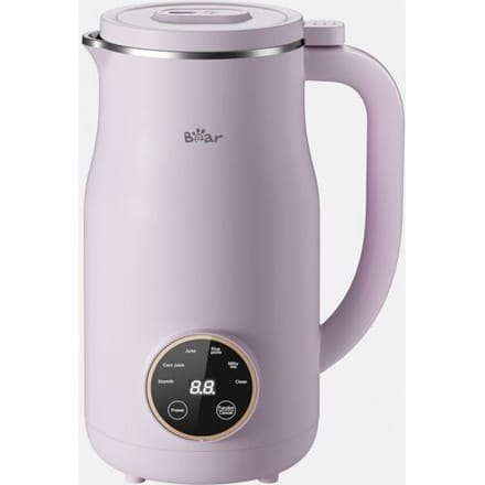 Bear Sojamelkmaker 600 ml 182 × 140 × 260 mm – DJJ-E02J1 – 5 programma's – 1-3 personen