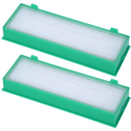 2 STUKS Filter Vervanging Geschikt voor Vorwerk VR200 Robotstofzuiger Accessoires white