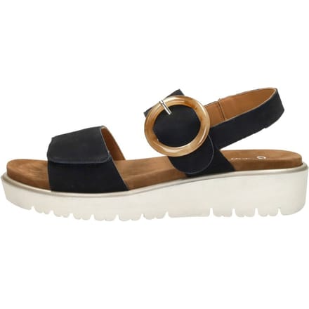Ara Bilbao-S Sandalen Plat - Blauw - Maat 41