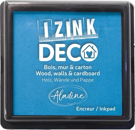Aladine inktkussen hemelsblauw XL voor knutselen en decoratie.