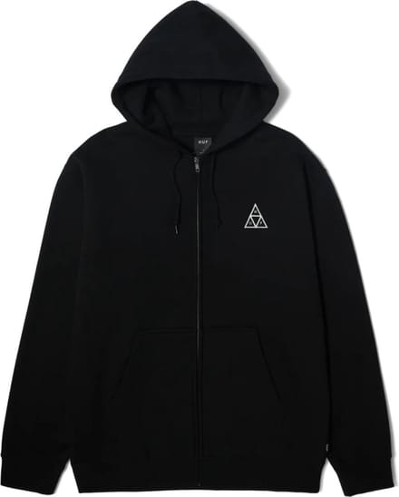 HUF Set Tt F/Z Casual sweater heren Zwart M