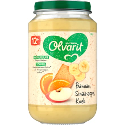 12+mnd Banaan Sinaasappel Koek