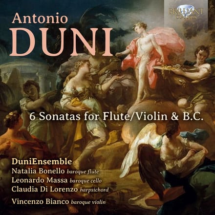 Duniensemble & Natalia Bonello - Duni: 6 Sonatas For Flute/Violin & B.C. (CD)