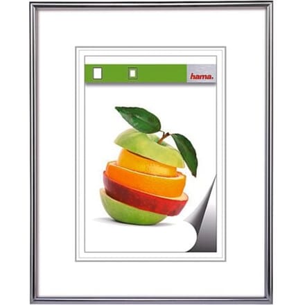 Hama 885000895 Wissellijst (b x h x d) 90 x 29.7 x 1.7 mm Zilver (mat)