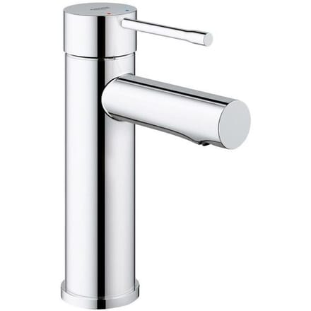 GROHE Essence New Wastafelkraan - lage uitloop - zonder waste - chroom - Waterbesparend