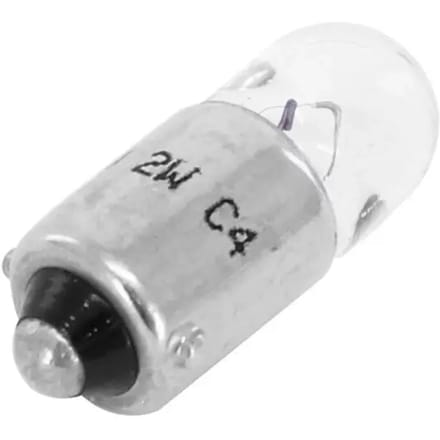 Doos van 10 lampjes BA9s 6V 2W Flosser 4039 voor bromfiets motor Nieuw