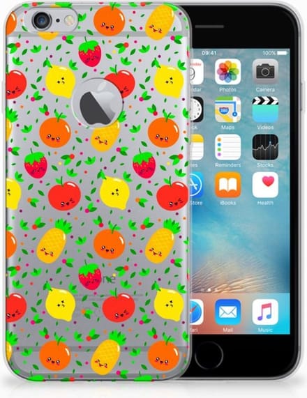 Apple iPhone 6 Plus | 6s Plus Siliconen Case Fruits