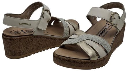 Mobils Nancia charm gold | dames sandaal 7027-P5146494