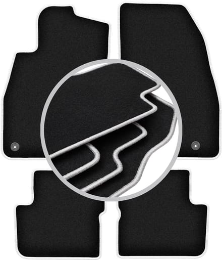 CARLUX-SILVER automatten voor: Opel Corsa E hatchback (2015-2020)