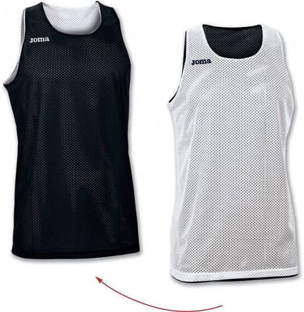 Joma Aro Reversible Shirt Heren - Wit / Zwart | Maat: M