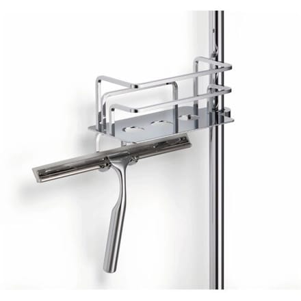 Giese shower basket Optisign with hook and wiper for shower bar left 30787-02