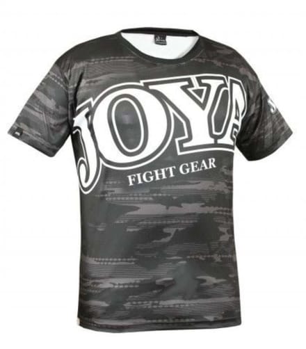 Joya Camo V2 Sportshirt - Polyester - Zwart/Zwart