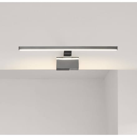 Nordlux Badkamer wandlamp Marlee, metaal, chroom afwerking, 50 cm, 3.000K