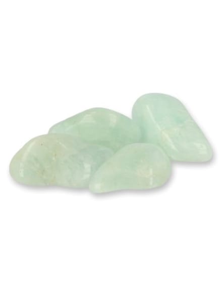 Aquamarijn A 50 gr. trommelstenen (mt3)