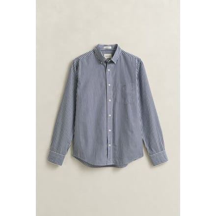 Gant blauw gestreept overhemd normale fit