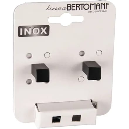 Bertomani Meubelknop - Rvs - 9x9mm - Set Van 2