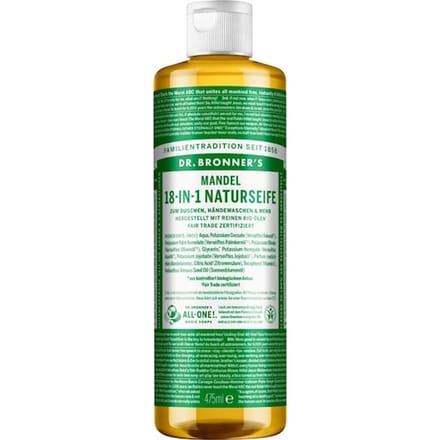Dr. Bronner's Zeep 18-in-1 natuurlijke zeep Vloeibare Dames 475 ml