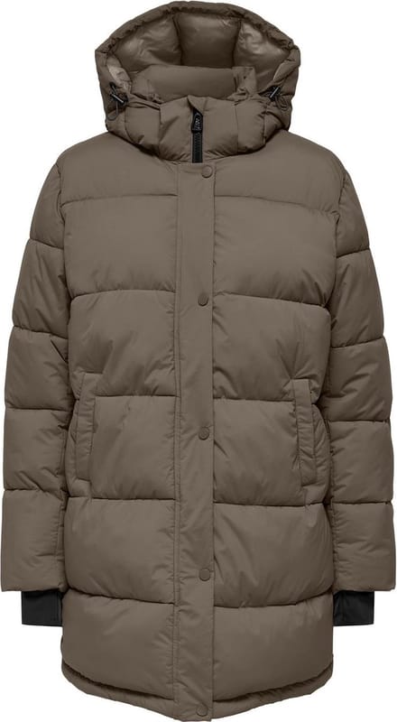 ONLY - ONLANN PREMIUM PUFFER COAT MID-LONG OTW - Dames - Gewatteerde jassen