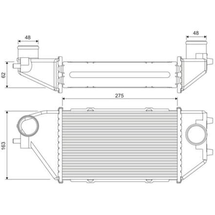 Intercooler VALEO 818381