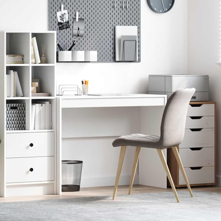 vidaXL - Bureau - Wit - 100 - x - 40 - x - 76 - cm