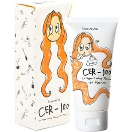 Elizavecca Collageen Ceramide Coating Proteïne Behandeling CER‑100 + Huid Versteviging & Hydratatie + 100 ml white