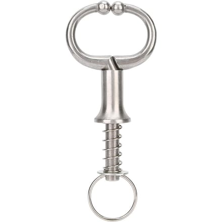 RVS Zelfborgend Type Runderneusring Koe Neusklem Landbouwwerktuig Accessoires gray