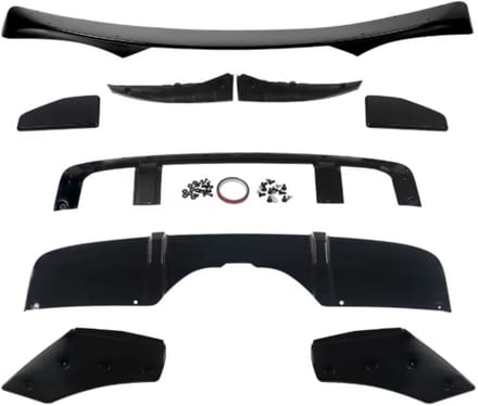 Bumper Diffuser - Passend voor BMW X5 F15 2013, Front splitter en Achterdiffuser - Voor Auto Styling, Vervanging en Tuning