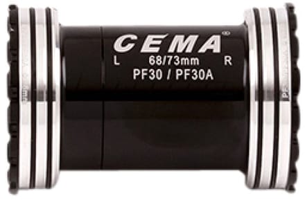 Cema Bracketas PF30 BB30/PF30 SG3 coated keramisch zwart