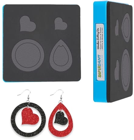 Dailygoody - Lederen Oorbellen Snijden - Diy Snijmachine - Duurzaam