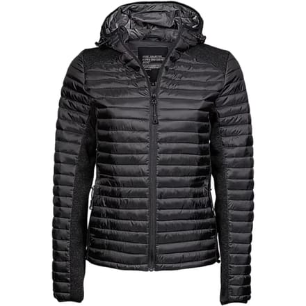 Tee Jays - Women´s Hooded Outdoor Crossover Jacket - Black - 3XL