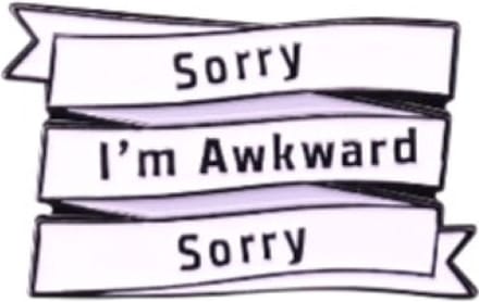 Pin Broche - enamel pin - kledingspeld - Sorry Sorry