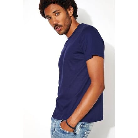 Desoto T-Shirt Uni Roundneck Navy / male
