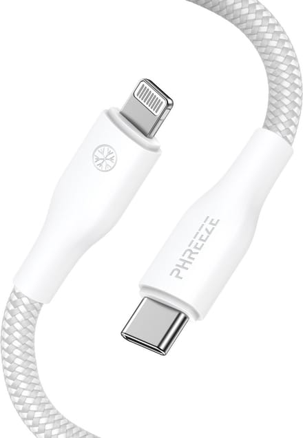 Oplaadkabel geschikt voor iPhone kabel 1m - Fast charge - Geschikt voor Lightning oplaadkabel - Phreeze