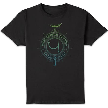 Harry Potter Wingardium Leviosa t-shirt - Zwart - M
