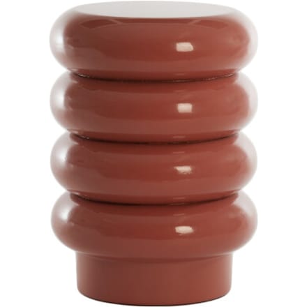 Light & Living Bijzettafel Mirogi - Rood - Ø30cm - Modern