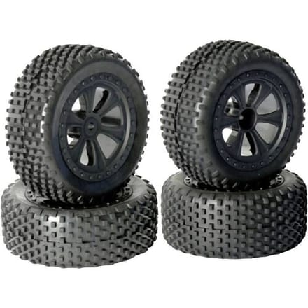 Reely RE-7577274 Reserveonderdeel Complete wielen voor en achter