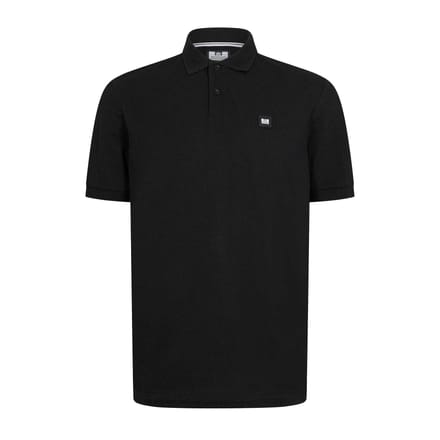 Weekend Offender Heren Barnum Poloshirt met Korte Mouwen (Zwart)