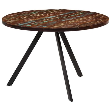 vidaXL - Eettafel - 110x75 - cm - massief - gerecycled - hout