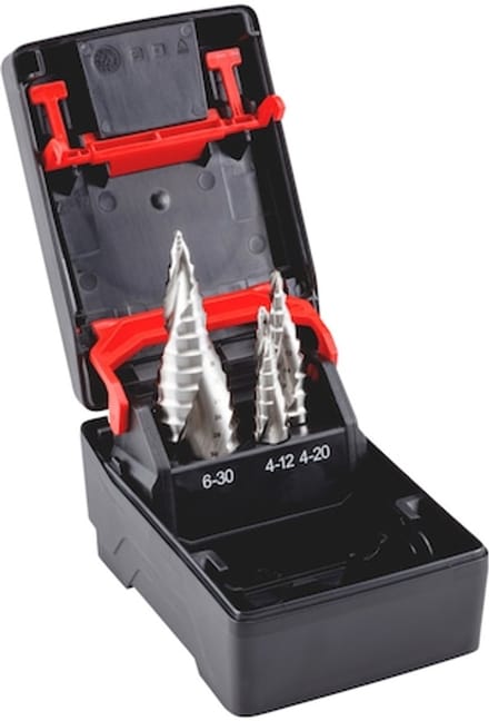 Wurth - Assortiment HSS-trappenboren SMART STEP 3-delig - Assortiment HSS-trappenboren SMART STEP 3-delig x 1 st