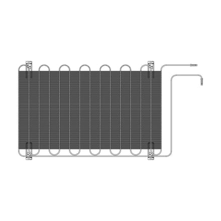 AEG condensator, kompleet, 568x960mm 2427044082