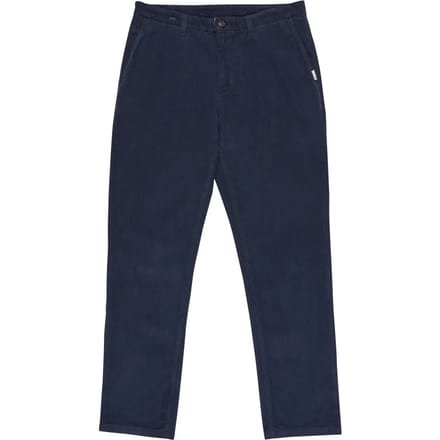 Element Corduroy Regular Fit Chino Broek Blauw 30 Man