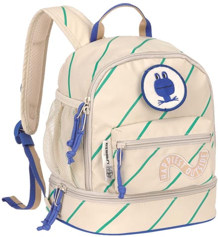 Lässig rugzak Happy Trails Mini Backpack 6,5L Frog crème