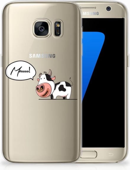Samsung Galaxy S7 Telefoonhoesje met Naam Cheeky Cow