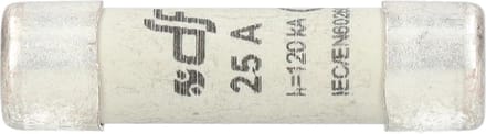 buiszekering 25A Ø10x38mm per 10 stuks