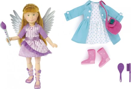 Käthe Kruse Kruselings Chloe Deluxe Poppenset Paars