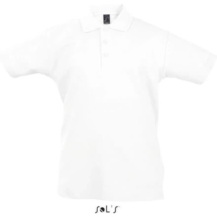 SOL'S Kids´ Summer Polo II L512K - White - 10 years (130/140)