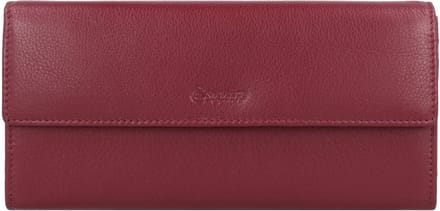 Esquire Viktoria Portemonnee RFID Leer 18,5 cm - Dames - Horizontaal - rot