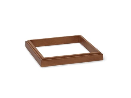 Ferm Living Miru Glas Vitrine Basis - eiken donker gebeitst